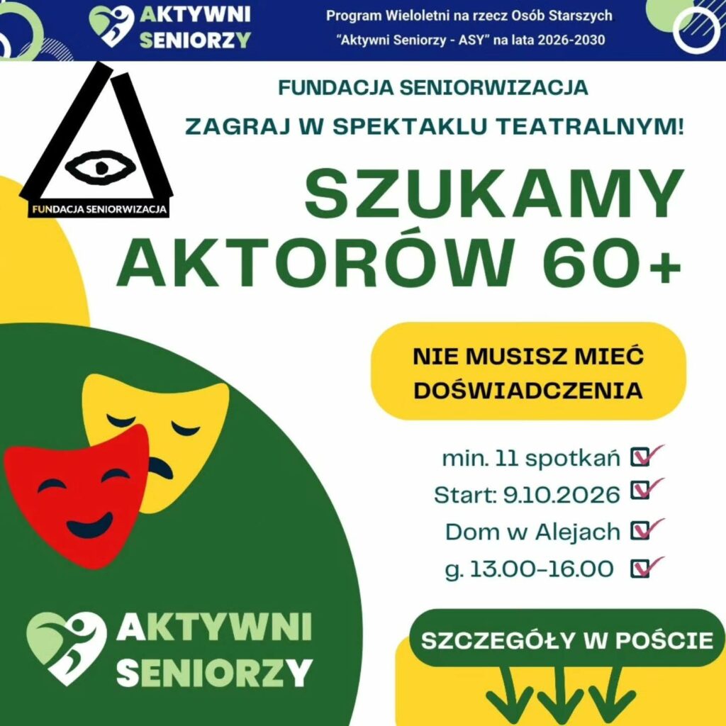 Bliżej Teatru - od tekstu seniorki do wspólnego spektaklu